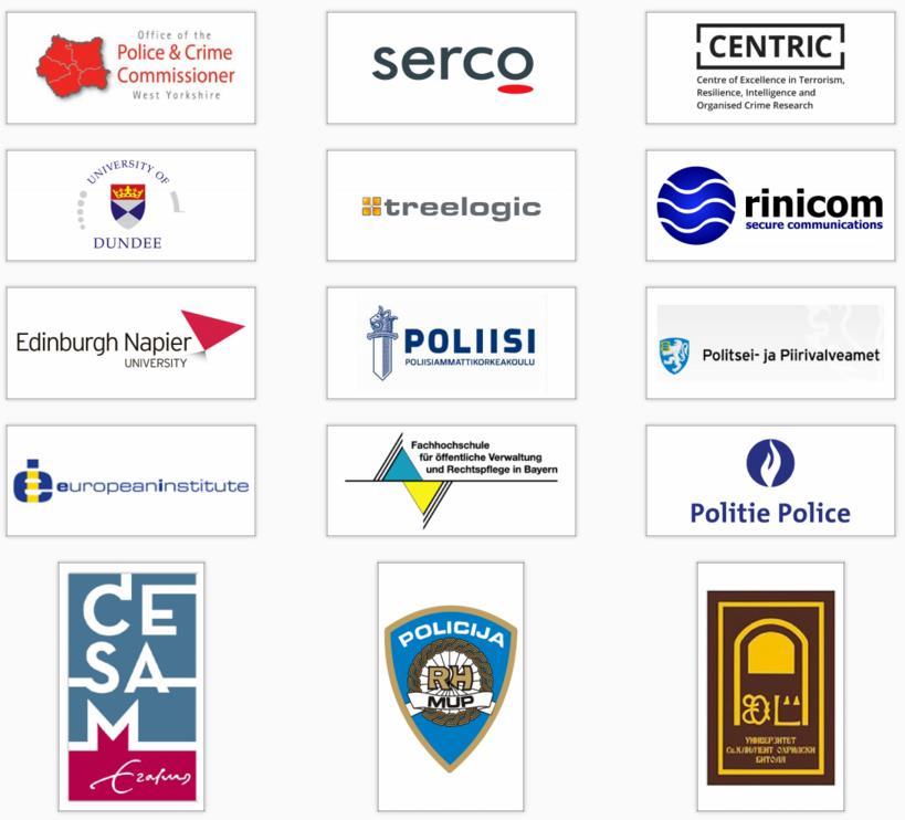 An Example: Unity Consortium SSH disciplines Police and Crime; public safety management; policing research; social and economic impact at local, national and international level; law
