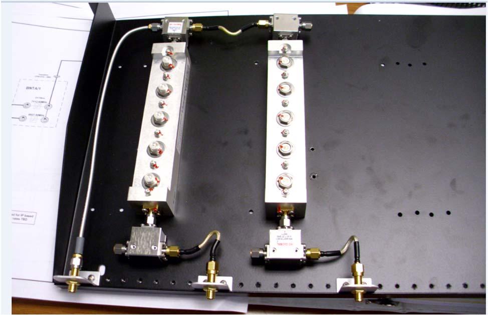 BNTA-1 Branching Tray The number of frequencies and