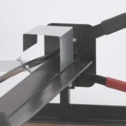 and aluminum. Dual-direction, cam-over style clamps keep anvil secure in any position.