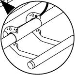 Prepare the lift system for mounting Secure the brake handle To secure the lift system brake handle: 1.