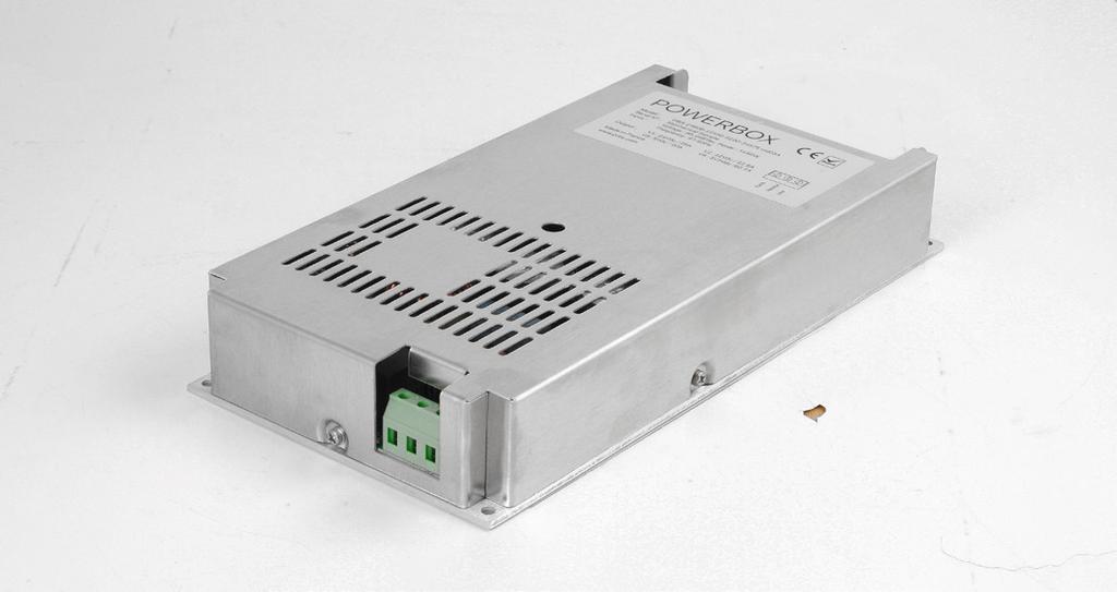 The psu provides high reliability, high efficiency, input-to-output isolation, soft start and active very low inrush circuit, overtemperature protection, input over/ undervoltage lockout.