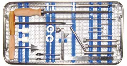 OsteoBridge Knee Arthrodesis Instruments Instruments Instrument Tray 1 Ref. GA91001 2 1 13 4 10 5 3 12 11 14 9 6 8 Item Ref.