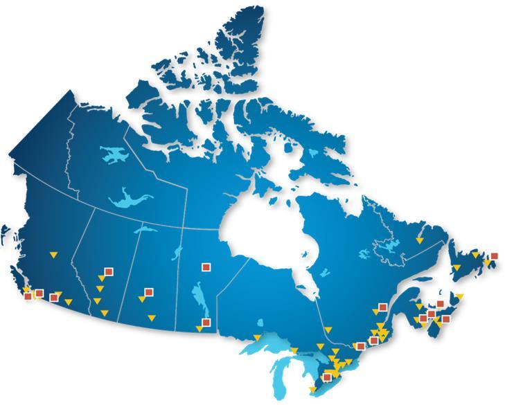 NRC at a glance A national organization with regional presence and global reach NRC DELIVERS FOR CANADA THROUGH A SET OF FOCUSED LARGE-SCALE, COLLABORATIVE, MULTI-DISCIPLINARY R&D PROGRAMS.