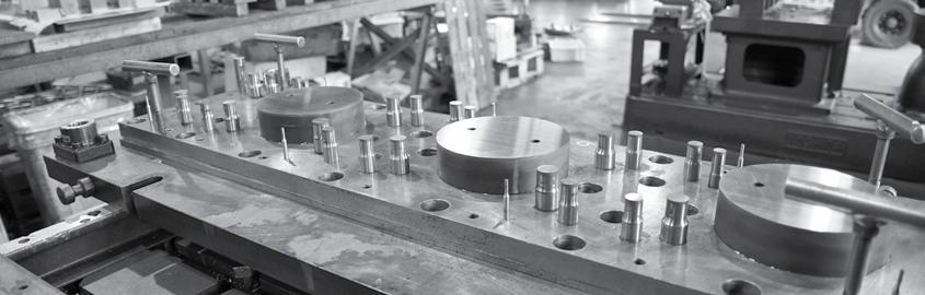 Production Tooling Cutting Edge Tool & Die Keats designs and builds the highest quality tooling for multi-slide and progressive die/punch press machines in the industry.