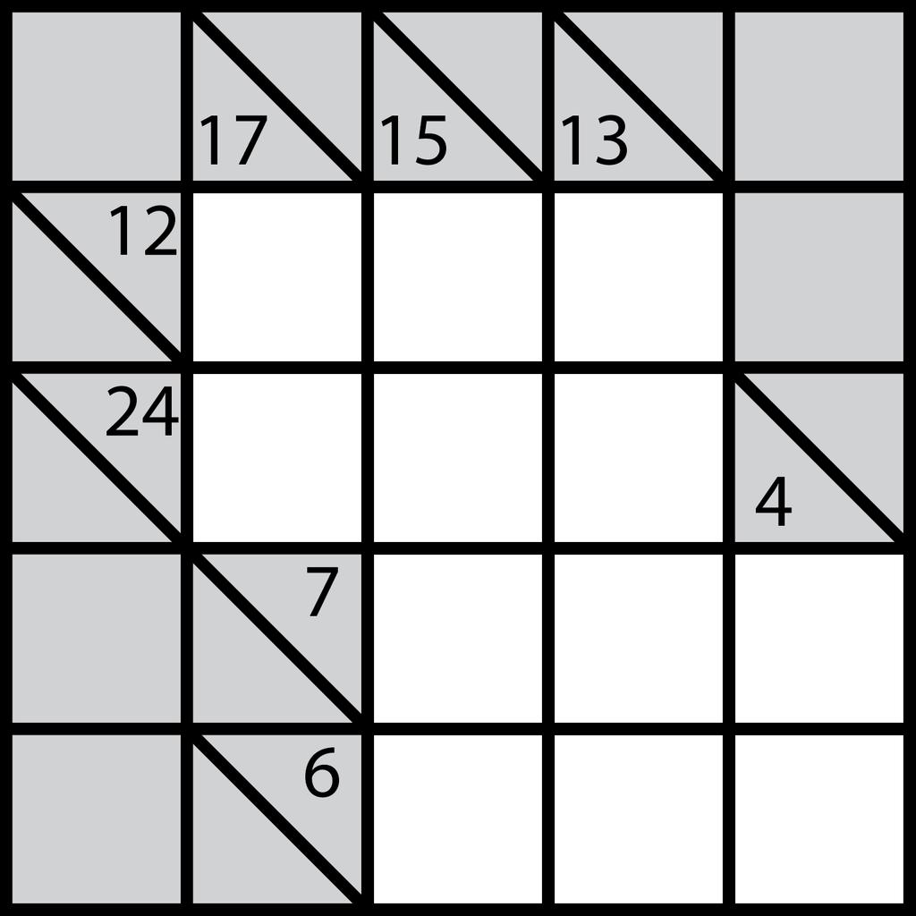If you have two or three options for a tile and you re not sure, use a corner and write down a guess lightly. Continuing filling in the corners of other squares and see if your guess works out.