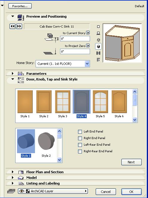 ArchiCAD Easy Start THE CABIN Start to Finish Chapter 7 KITCHEN In this lesson we will design a kitchen for your cabin 1. OBJECT 2.
