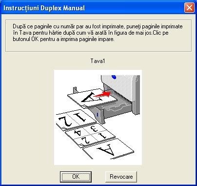 2. Metode de imprimare Imprimare Duplex 2 Driverele de imprimantă livrate pentru Windows 95/98/Me/2000/XP şi Windows NT 4.0, Mac OS 9.1 până la 9.2 şi Mac OS X 10.2.4 sau mai avansat, toate permit imprimarea duplex.