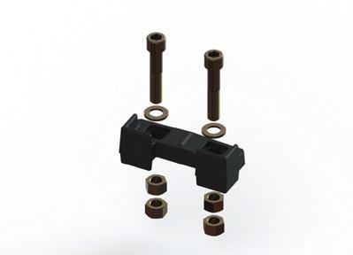 The connectors have a level and an inclined (roof shape) side. In standard cases, we recommend always using the roof shape side of the connector.