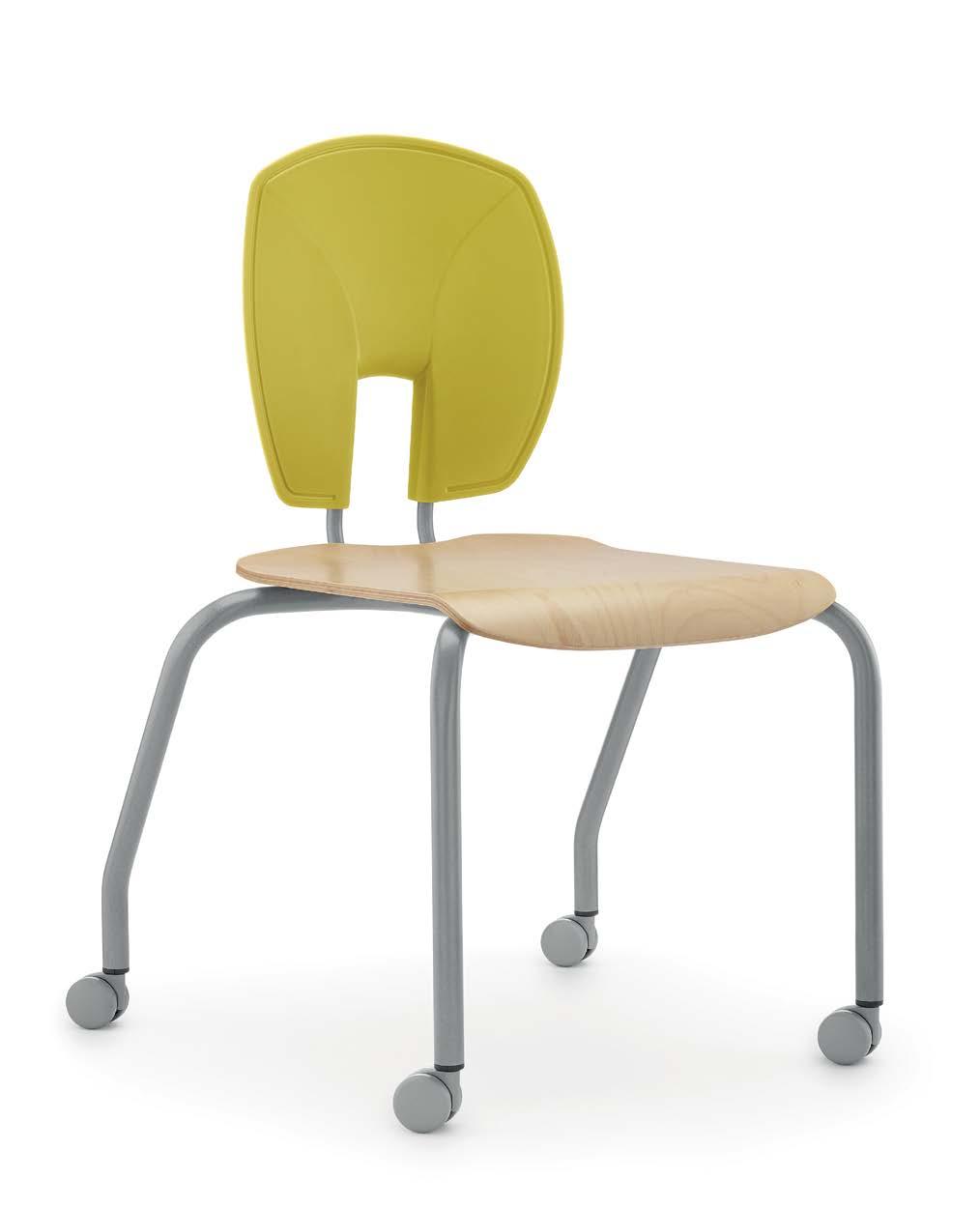 SE Motion Stacking chair The SE curve castor chair is perfect for flexible learning environments where seating needs to be truly manoeuvrable in use and yet still stack when you