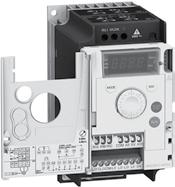 Introduction (continued) Altivar Drive with heatsink ATVH0M Drive on base plate ATVP0M An optimum solution The Altivar range of extends across a range of motor power ratings from 0.