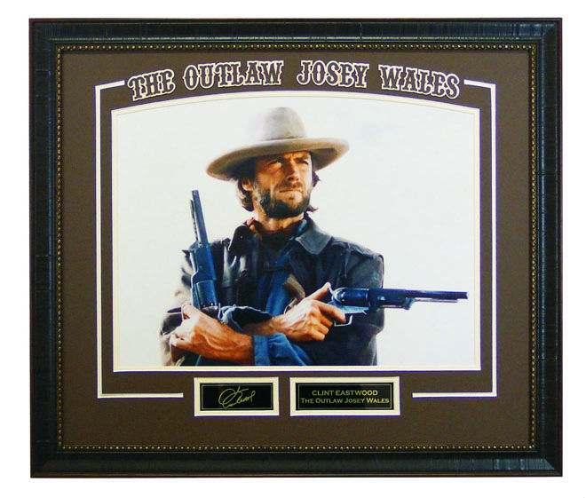 00 Item #204 Clint Eastwood Outlaw Josey Wales -Laser Engraved Detailed
