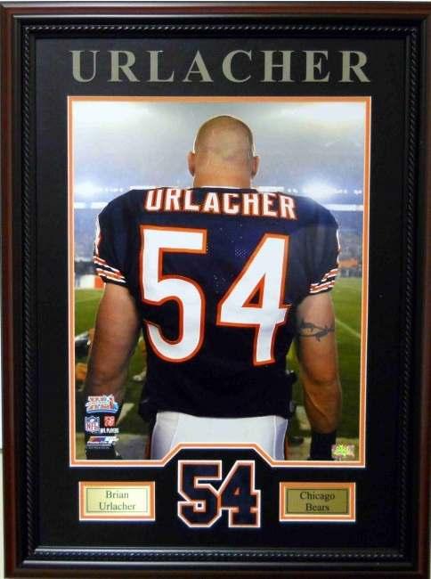 Item #121 Brian Urlacher s -Laser Cut Lettering & Number -Cost to Non