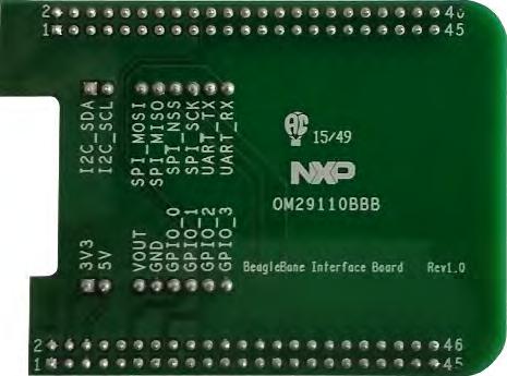 1 OM5578/PN7150BBB demo kit OM5578/PN7150BBB kit is a high performance fully NFC compliant expansion board for BeagleBone Black (refer to [1] for more details).