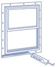 Installing accessories Installing accessories Windows, doors and roof lines flashing The following instructions should be followed when applying window flashing to an existing window: J-channel