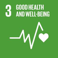 SDG3 Everyone living fuller lives Pharma Connected 7,000 hospitals, clinics, care facilities and drug stores in Japan with an aspiration to deliver well-beings of people instead of just treatment of