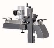 square and flat materials or profiles child s play. Converting from the belt grinder to surface grinder is just as easy. The belt dimensions of the basic machine are retained.