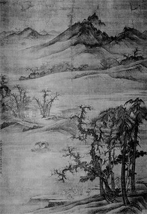 Fig 5. Tang Di (1297-1355), Painting after Wang Wei s Poem, dated 1323.