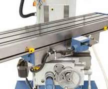 The UWF 110 Servo universal milling machine is designed for light to medium-heavy milling work.