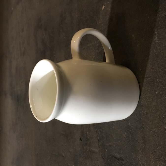White Ceramic Mug CCP2-41 White Ceramic