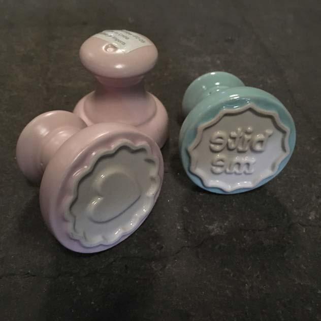 Ceramic Cookie stamps CCP2-05 Ceramic Salt &