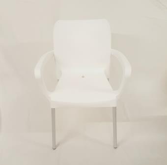 available in black) White Chair