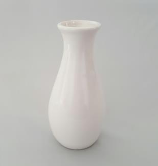 5cm Code:CER002 White V-Vase