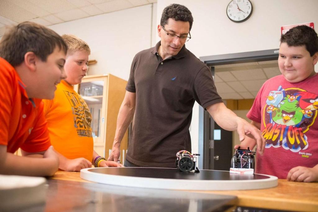Prospective Students Involvement in Robotics Get Set summer