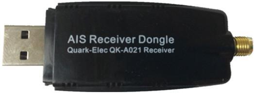QK-A021 AIS Receiver Dongle (Auto-hopping ) Features Receiving on dual channels (161.975 MHz and 162.