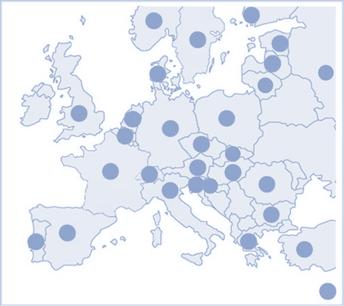 Users of Biological NMR access in Europe Users from EU- NMR, East- NMR, Bio- NMR During about 20 years of service, a cluster of 11 National RIs in Biological NMR offered well