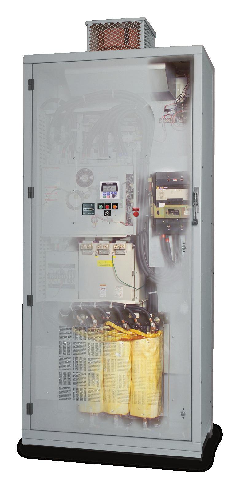 Toshiba HX7 In some industrial applications, users need reliable and efficient adjustable speed drives that do not contribute significant harmonic distortion to the power grid.