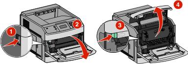 Lexmark T65x Clearing Jams Guide Clearing jams Avoiding jams The following hints can help you avoid jams. Paper tray recommendations Make sure the paper lies flat in the tray.