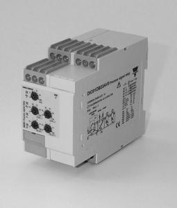 Monitoring Relays -Phase rue RMS AC/DC Over and nder Current ypes DC0, PC0 DC0 PC0 RMS AC/DC over + under, over+over, under+under current and voltage monitoring relays DC process signal plus/minus