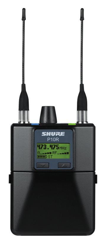 It can alternatively handle Shure rechargeable Li-Ion batteries.