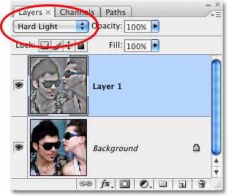 Normally, if we were doing serious photo editing work, we d be changing the blend mode to Overlay, which is one of the blend modes in Photoshop that boosts contrast in an image.