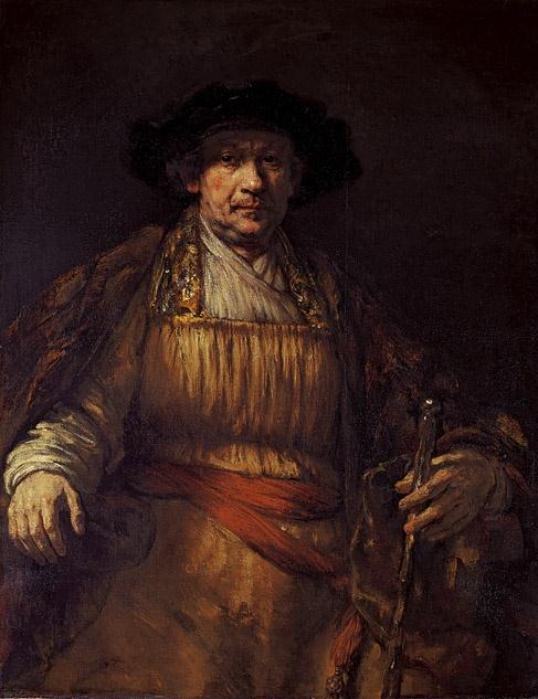 Artist: Rembrandt van Rijn Title: Self-Portrait Medium: Oil on canvas Size: 52 ⅝ X 40⅞" (133.6 X 103.