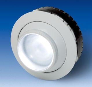 Stand alone LED Reading Lights Economical Generation 2LA455953-XX, 2LA455961-XX, 2LA455980-XX These stand alone Reading Lights can be mounted in a panel or any other surface of up to 1,7 mm thickness.