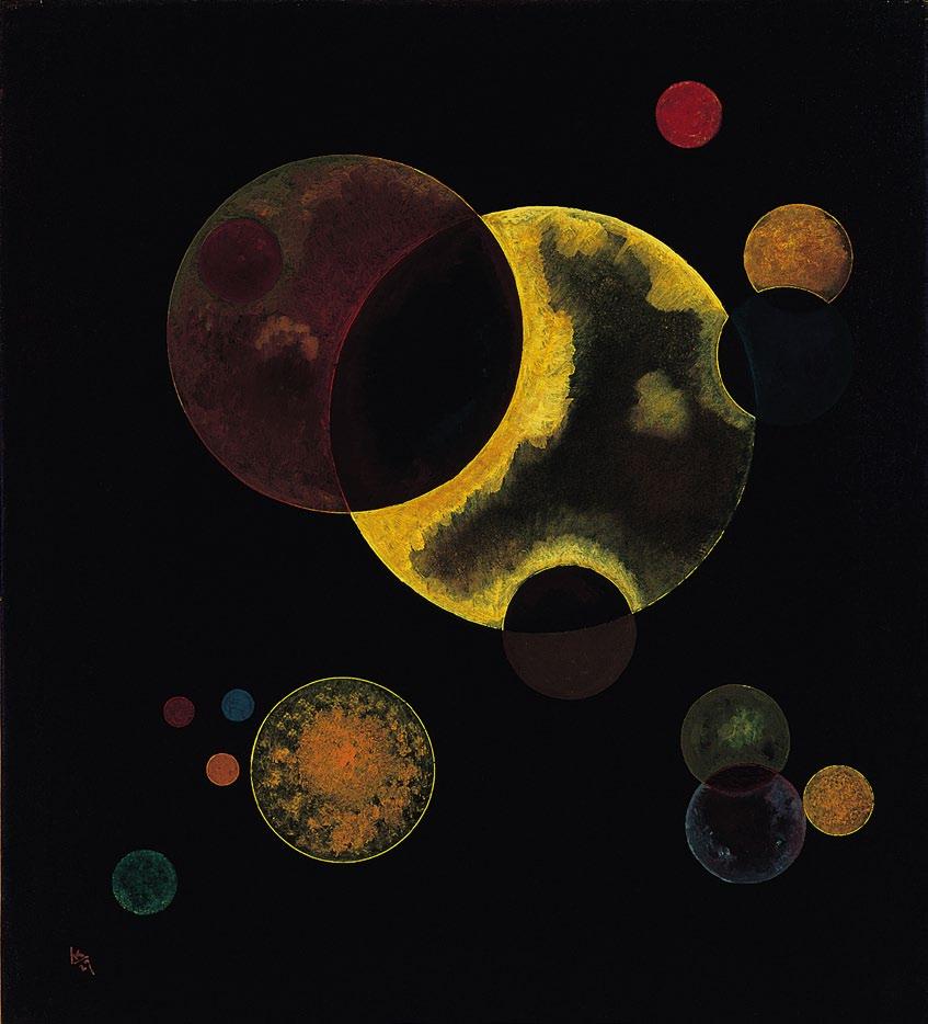 Heavy Circles, 1927 Vasily Kandinsky Russian, 1866 1944 22½ x 20½ in. (57.2 x 52.