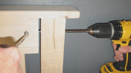 STEP 11 Locate post B and place on the right hand side of the headboard.