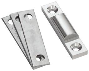 mm) Top and bottom 4" x 2" x 1 7 8" (102mm x 51mm x 48mm).