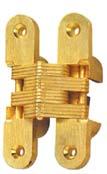 nickel plated DE218F/B fire rated¹ hinge - mild steel links brass plated DE218F/SNP fire rated¹ hinge - mild steel links sat. nickel plated DE218SSL/B soss hinge - st.