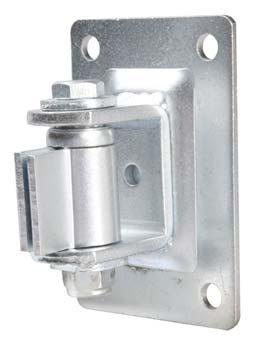 D&E adjustable gate hinge D&E adjustable gate hinge - 150Kg The D&E adjustable gate hinge is manufactured from steel.