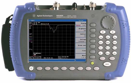 Making a S11 and S21 Measurement Using the Agilent N9340A Application Note Introduction Spectrum characteristics are important in wireless communication system maintenance.