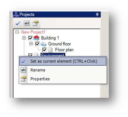 Using this context menu you can also rename an entry, and examine its properties.
