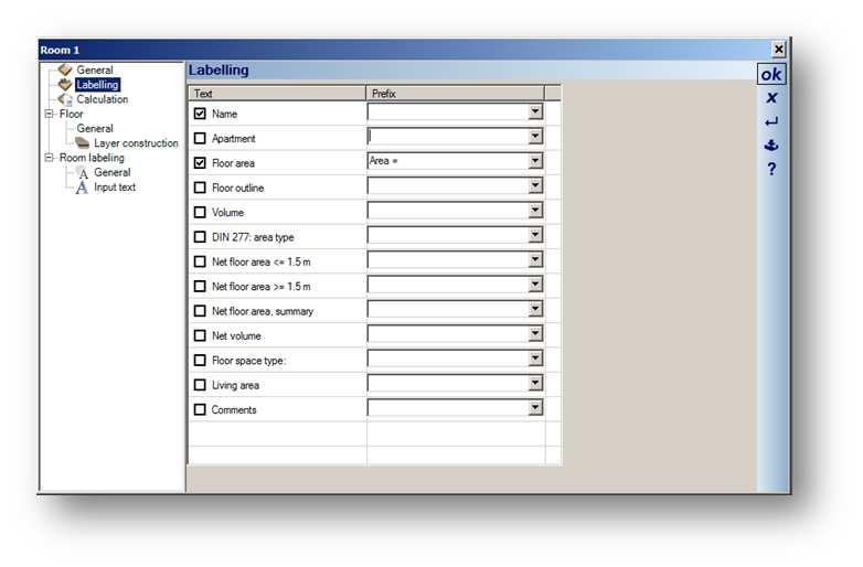 Click the Labelling tree entry in the dialog and you will see that you can add additional information alongside the name that is automatically calculated and displayed.