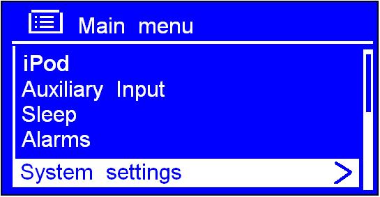 1.10 Connecting to Wired Network Step 1 Choose LAN Setting Note: make sure LAN cable connecting to LAN socket already. 1. Press MENU Turn SELECT to < Main Menu >, press SELECT to confirm. 2.