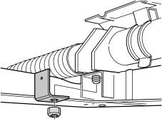 R2900480 35 Take the hoses from the kit and install them as illustrated. Use tie straps from the kit to fit the hoses securely on the heater's connections.