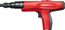The direct fastening system 2.4 Types of Hilti direct fastening tools Hilti currently offers three types of direct fastening tools: powder-actuated, gas-actuated and battery-actuated. 2.4.1 Powder-actuated tools These tools rely on cartridges of different power levels as propellant.