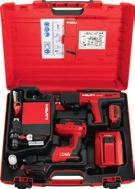 Health and safety Noise-related operator safety Hilti measures the noise its direct fastening tools emit as per the EN 15895 international standard to help operators and safety engineers plan the