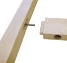 Strong and maintainable bolt-reinforced mortise and tenon joints