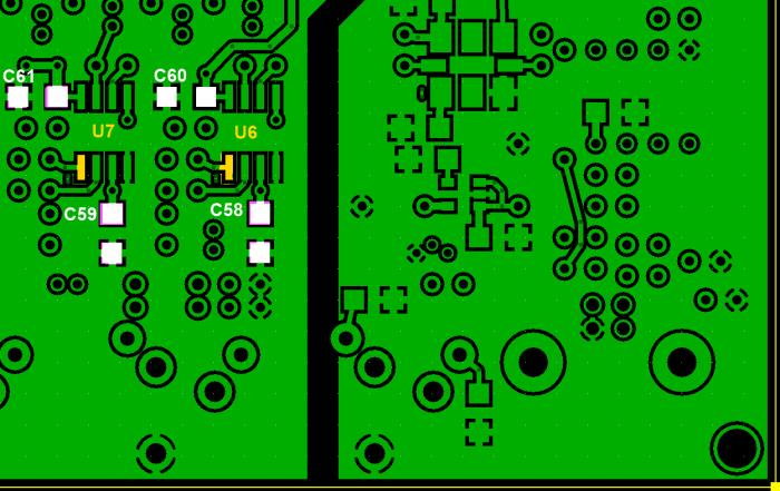 Page 8 of 13 Bottom of the Board Install Bottomside Components CheckDesignation Component Marking CategoryOrientation Notes TVL2462CD U06 TLV2462CD dual opamp SOIC-8 Take ESD